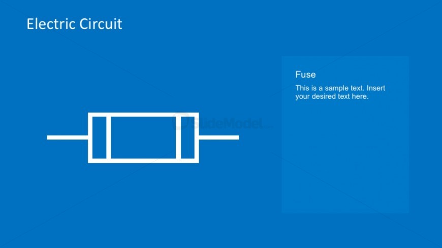 Electric circuit powerpoint template download